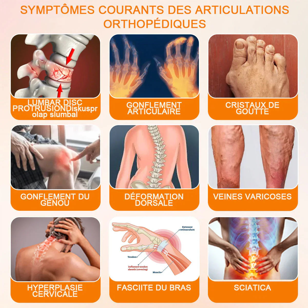 Venin d'abeille Creme de tratamento da artrite em venin d'abeille