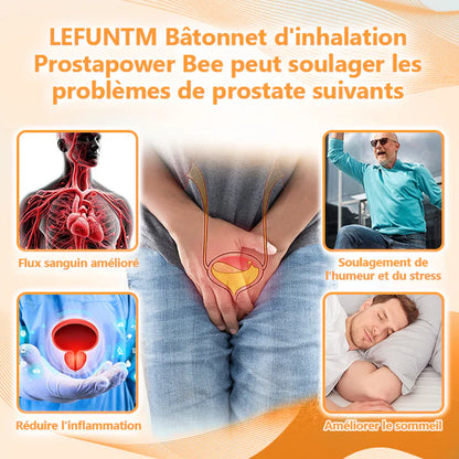 Dites adieu aux inconforts de la prostate 🍀 Bâton d'inhalation ProstaPower Bee🍀 (À action rapide et longue durée)