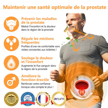 Dites adieu aux inconforts de la prostate 🍀 Bâton d'inhalation ProstaPower Bee🍀 (À action rapide et longue durée)