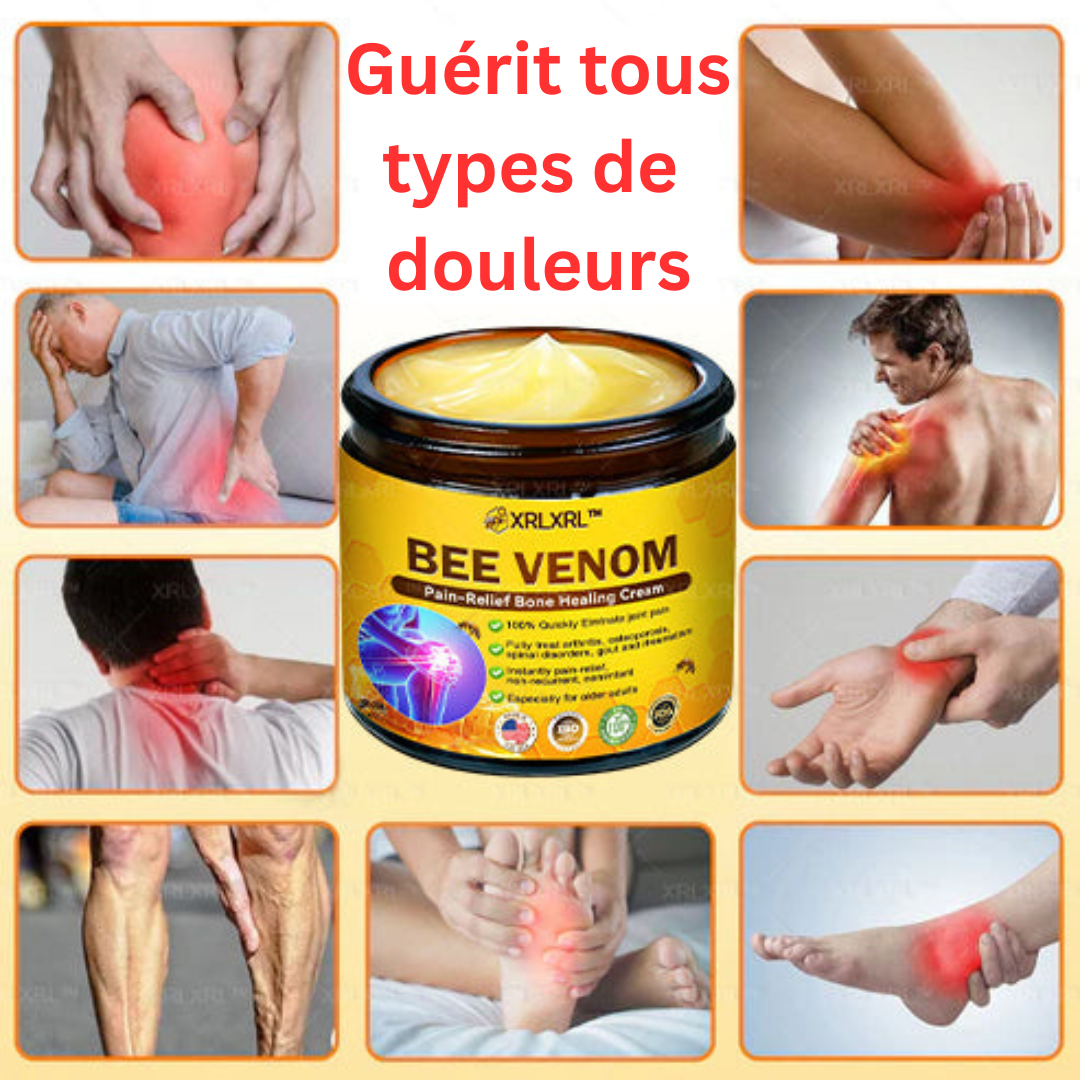 Venin d'abeille Creme de tratamento da artrite em venin d'abeille