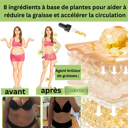 HHVB® GLP-1 Gouttes Minceur à la Moringa ✅ Brûleur de Graisse Naturel pour une Silhouette Affinée et une Santé Optimale