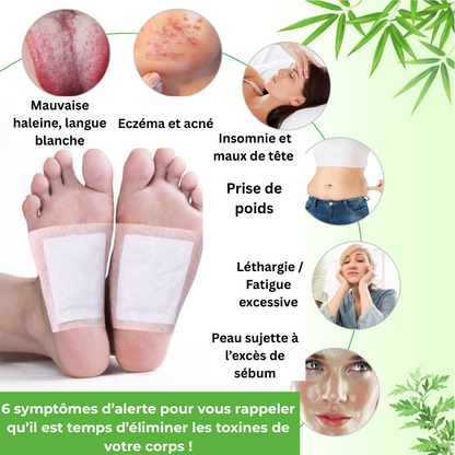 Patchs Détox – Éliminez les Toxines en Une Nuit