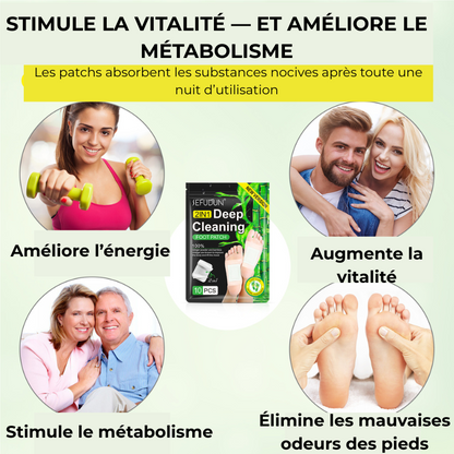 Patchs Détox – Éliminez les Toxines en Une Nuit