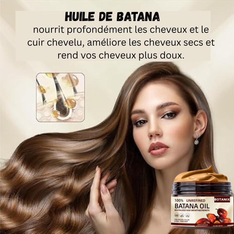 NourishHair Batana Oil - Pour une beauté naturelle de vos cheveux