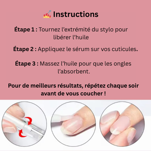 Sérum de Croissance des Ongles 