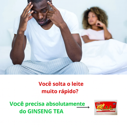 Ginseng Tea: Pack de 12 chás para fraqueza sexual (Original)
