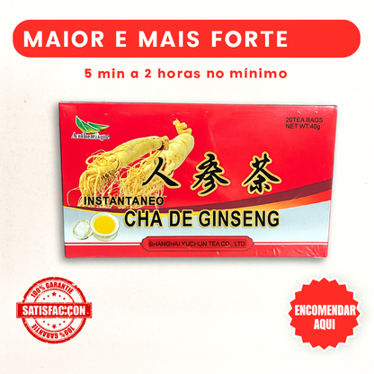Ginseng Tea: Pack de 12 chás para fraqueza sexual (Original)