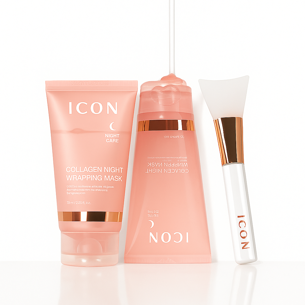 Masque hydratant et illuminant pour la peau au collagène