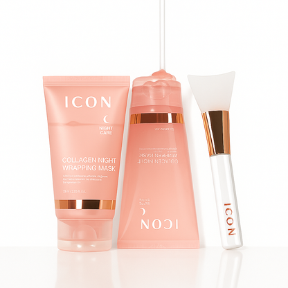 Masque hydratant et illuminant pour la peau au collagène