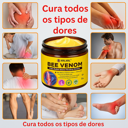 Veneno de abelha – Creme para tratamento da artrite com veneno de abelha