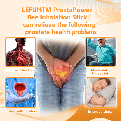 Say goodbye to prostate discomfort 🍀 ProstaPower Bee Inhalation Stick 🍀 (Fast-acting and long-lasting)