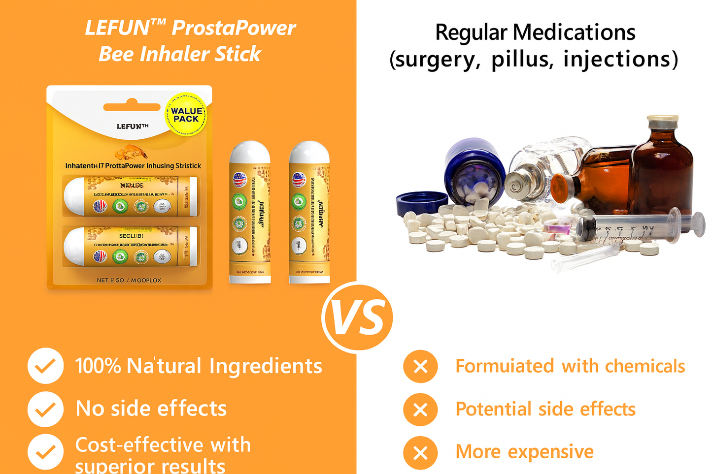 Say goodbye to prostate discomfort 🍀 ProstaPower Bee Inhalation Stick 🍀 (Fast-acting and long-lasting)